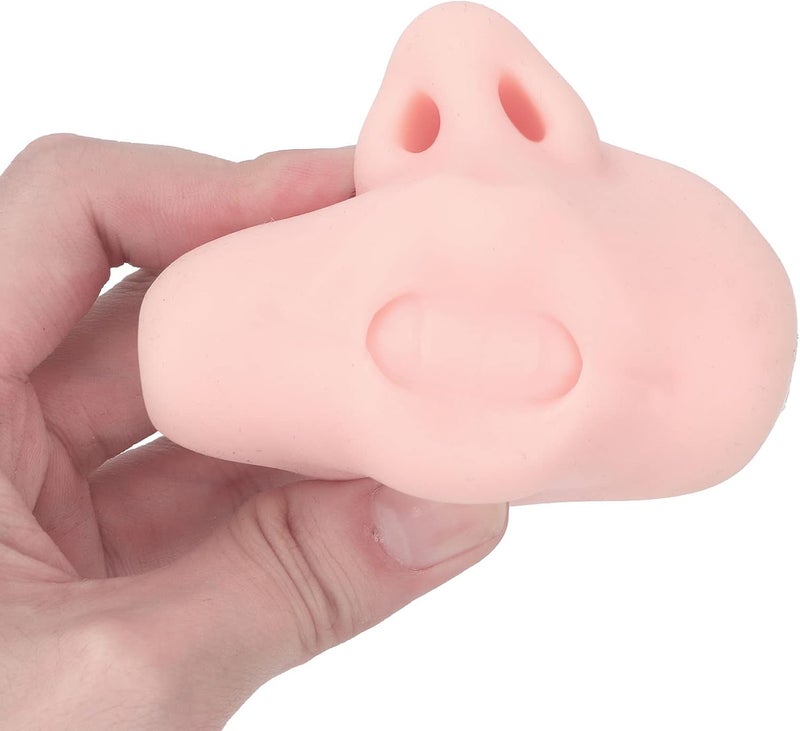 woobles Silicone Piercing Model with Mouth, Flexible Soft Imitation Nose Model, Reusable Nose Displays for Teaching, Approx. 7 X 7.5 X 4.2cm (Light Skin Color) - Image 5